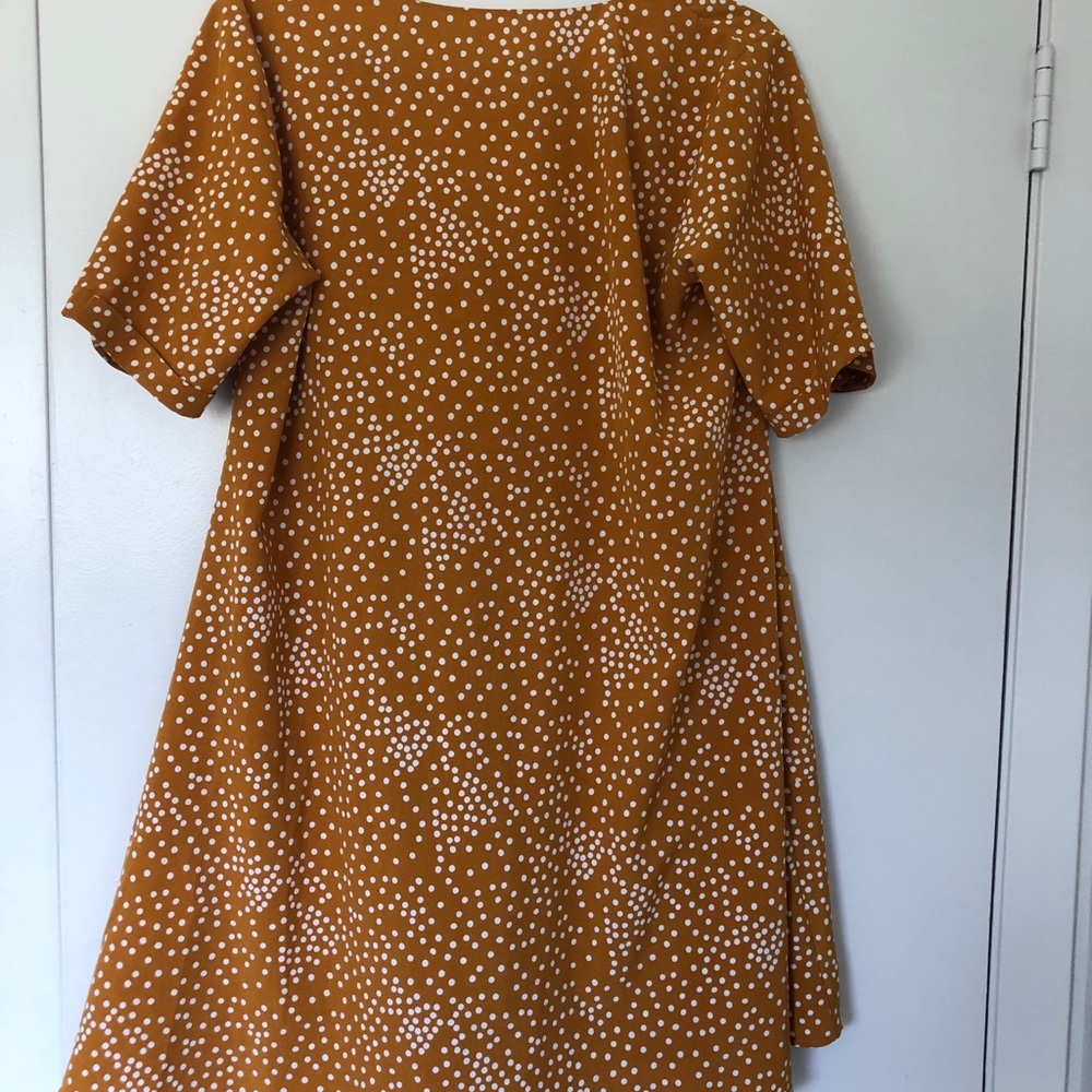 Missguided yellow polka dot dress - Picture 2 of 3